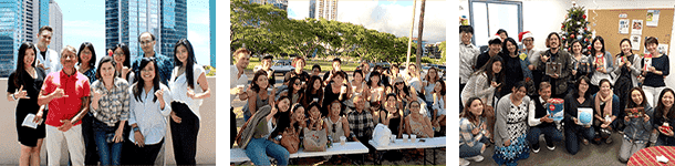 セントラルパシフィックカレッジの様子